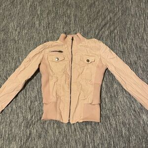 Pink Bomber Jacket